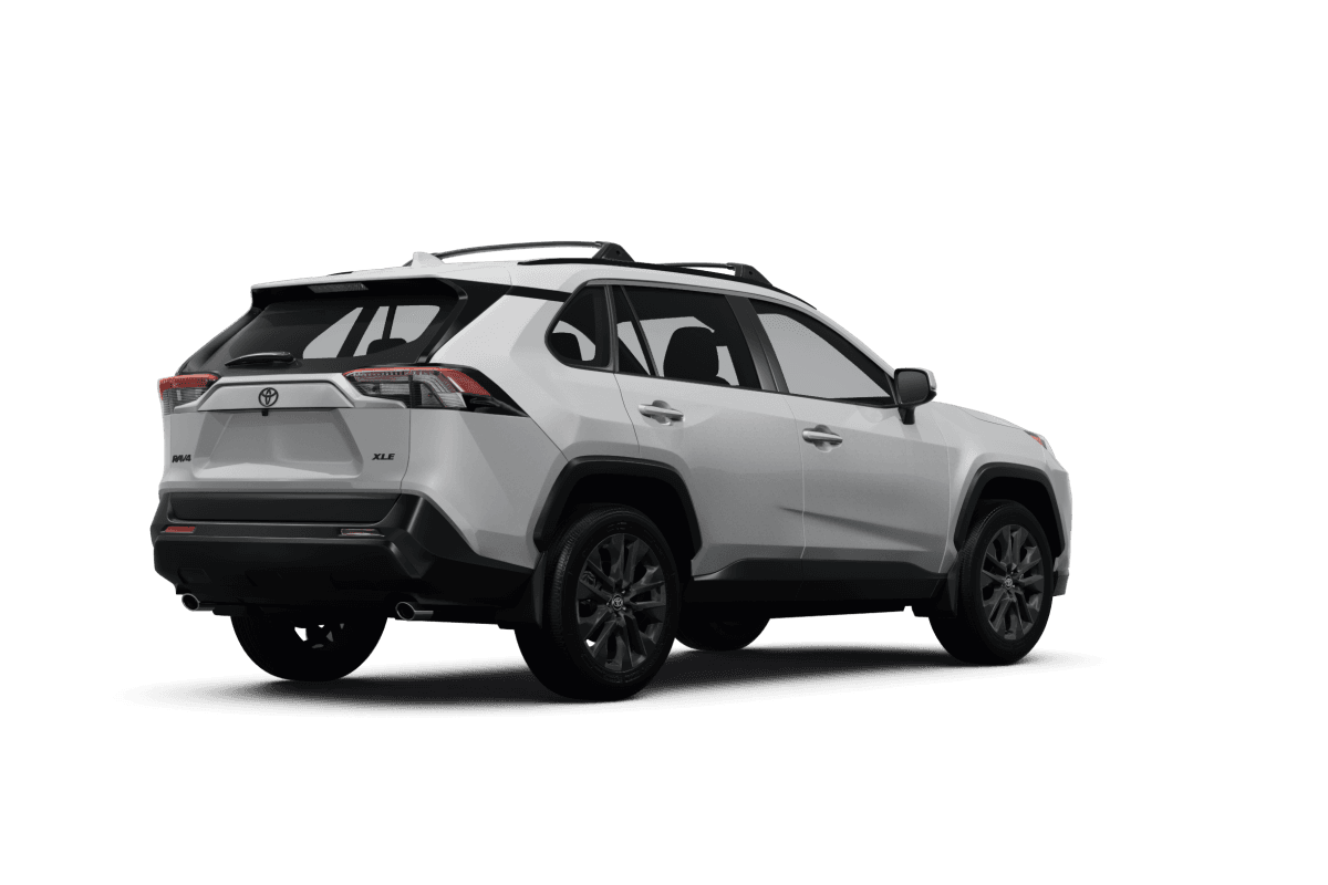 Toyota RAV4 - Back view Toyota RAV4 - Back view